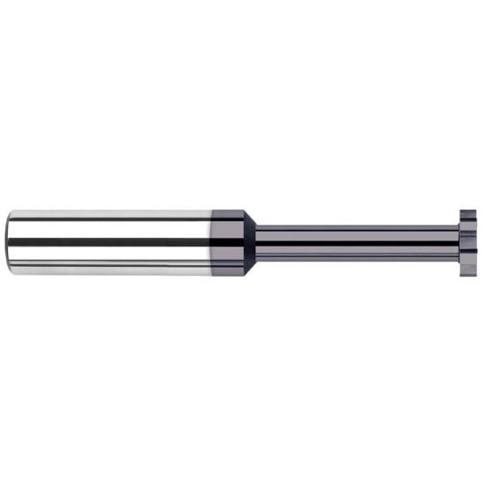Picture of Harvey Tool 43955-C3 1/4 D x .055 W Long RCH Keyseat, AlTiNKey Seat Carbide AlTiN Single End Key Seat
